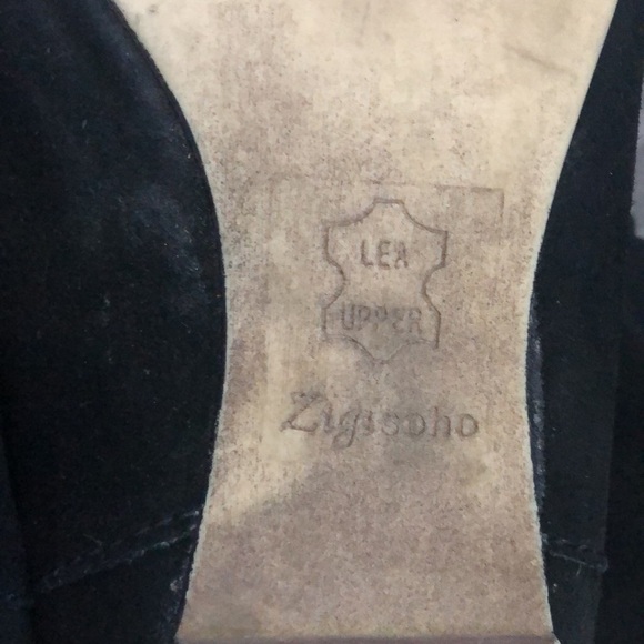 ZIGI Soho Oak Suede Leather Flat Knee Length Boots, 7.5 - Picture 9 of 9